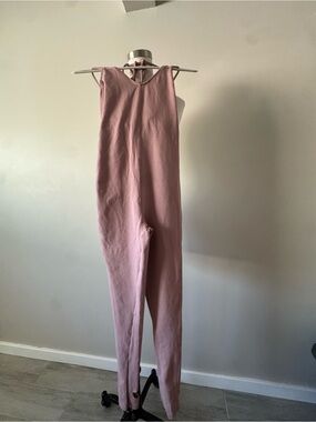 Free People Pink Jumpsuit